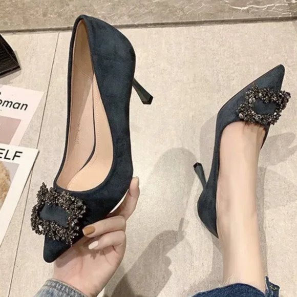 High heels new women's pointed toe pumps - Picture 5 of 9